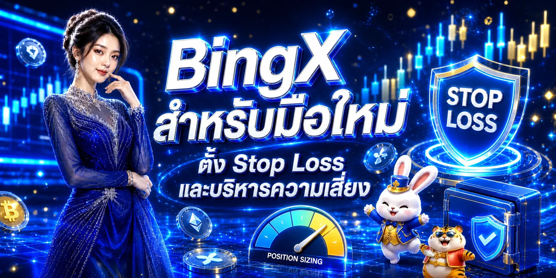 BingX ตั้ง Stop Loss และบริหารความเสี่ยงสำหรับมือใหม่